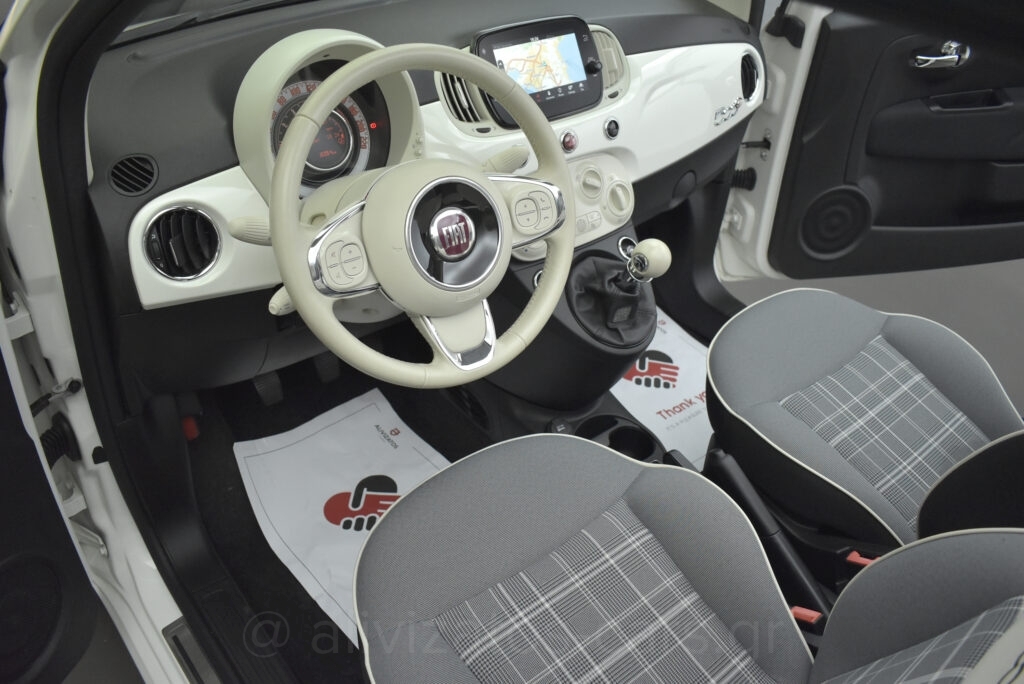 Fiat 500 - 1.2 Cabrio Lounge Navigation Led