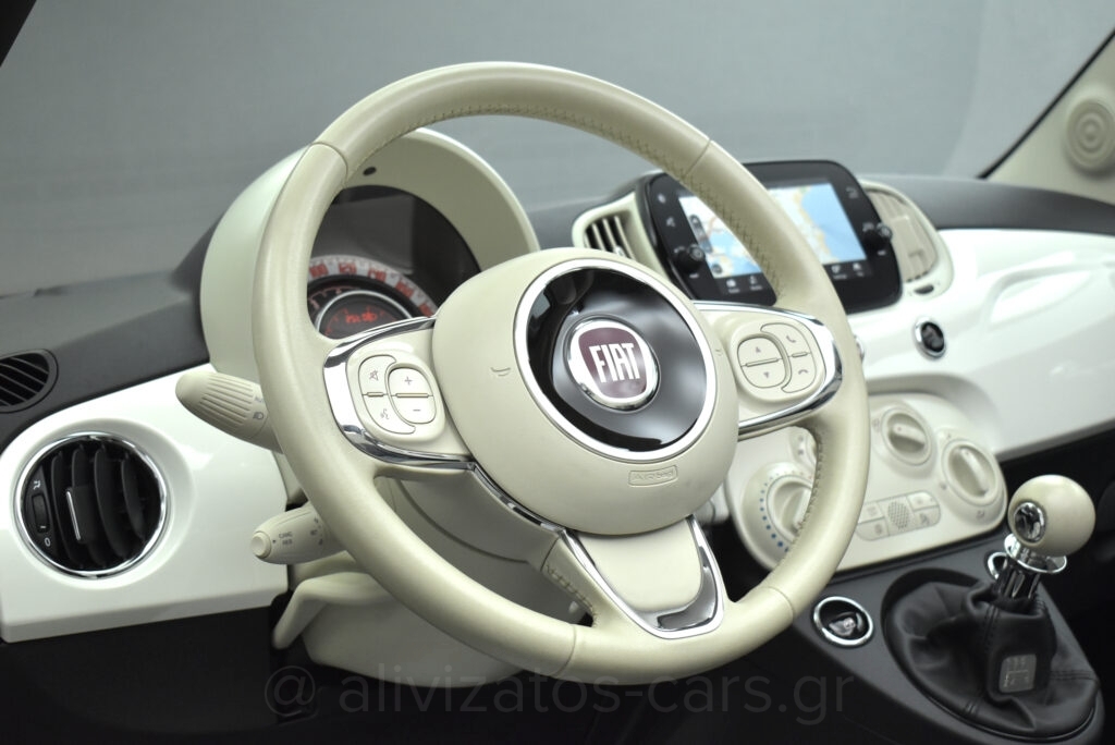 Fiat 500 - 1.2 Cabrio Lounge Navigation Led