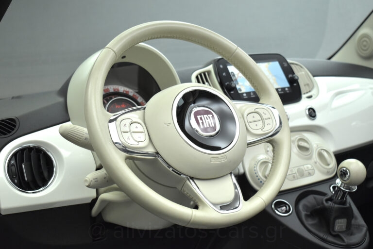 Fiat 500 - 1.2 Cabrio Lounge Navigation Led