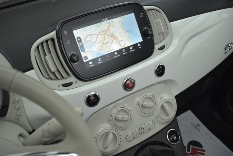 Fiat 500 - 1.2 Cabrio Lounge Navigation Led