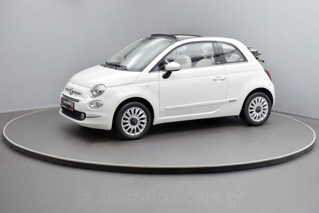 Fiat 500 - 1.2 Cabrio Lounge Navigation Led